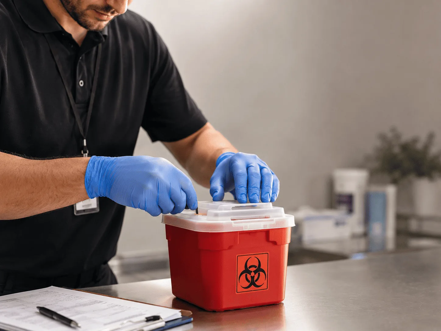 Why choose Sharps Waste Disposal in Swink, OK
